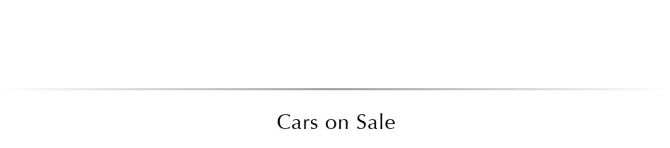 Cars on Sale